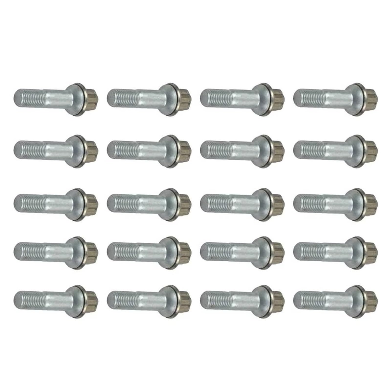 Tuerca Compatible Con Benz Para S Klasse W221 S 420 S 450 2006 2007 2008 2009 2010 2011 2012 2013 Juego De 20 Tuercas De Rueda OEM:0009902207