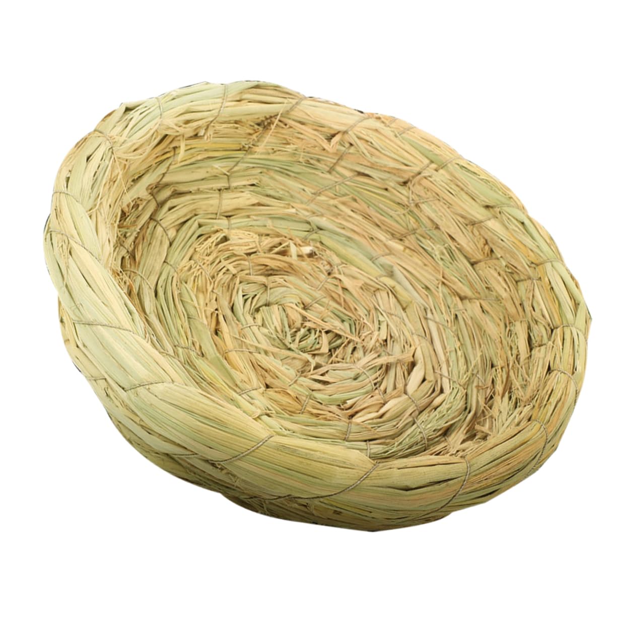Nido De Pájaros De Tejida para Aves Pequeñas Casa De Cría Natural para Palomas Conejos y Decoración De Jardín Material Resistente y Acogedor