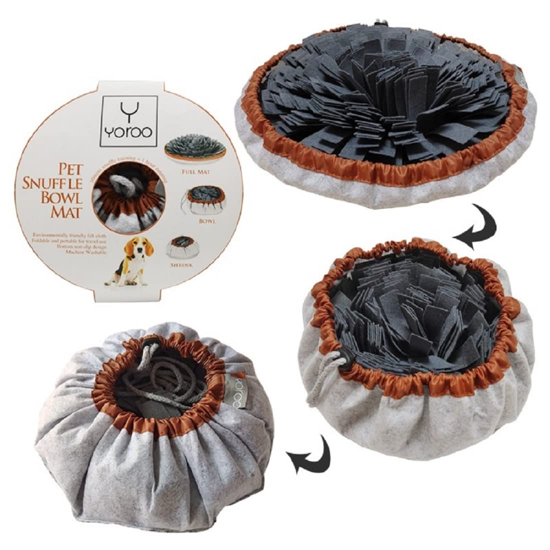 Buy YOROO Snuffle Mat for Dogs Interactive Sniffing Feeding Mat Dog