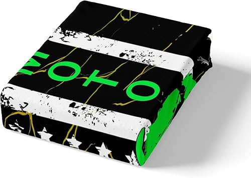 Miniatura 5 de Erosebridal Juego de ropa de cama con bandera estadounidense para niños y niñas, funda de edredón de motocross para motociclistas, tamaño