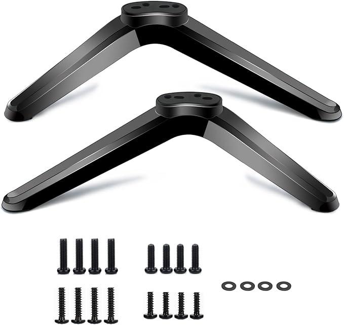 TV Base Stand, TV Legs, Base TV Stand Legs for Roku/Hisense
