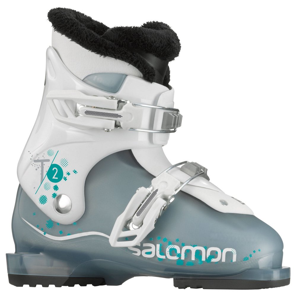 salomon girly t2 ski boots MNC – and the Thermicfit liner keeps her toes warm and able to wiggle inside the boot Junior Ski Salomon T2 Junior