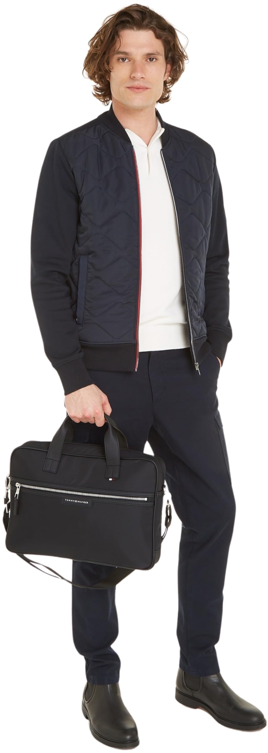 Tommy Hilfiger Th Urban Nylon Computer Bag Am0am11836, Sac pour Ordinateur Homme, Taille Unique