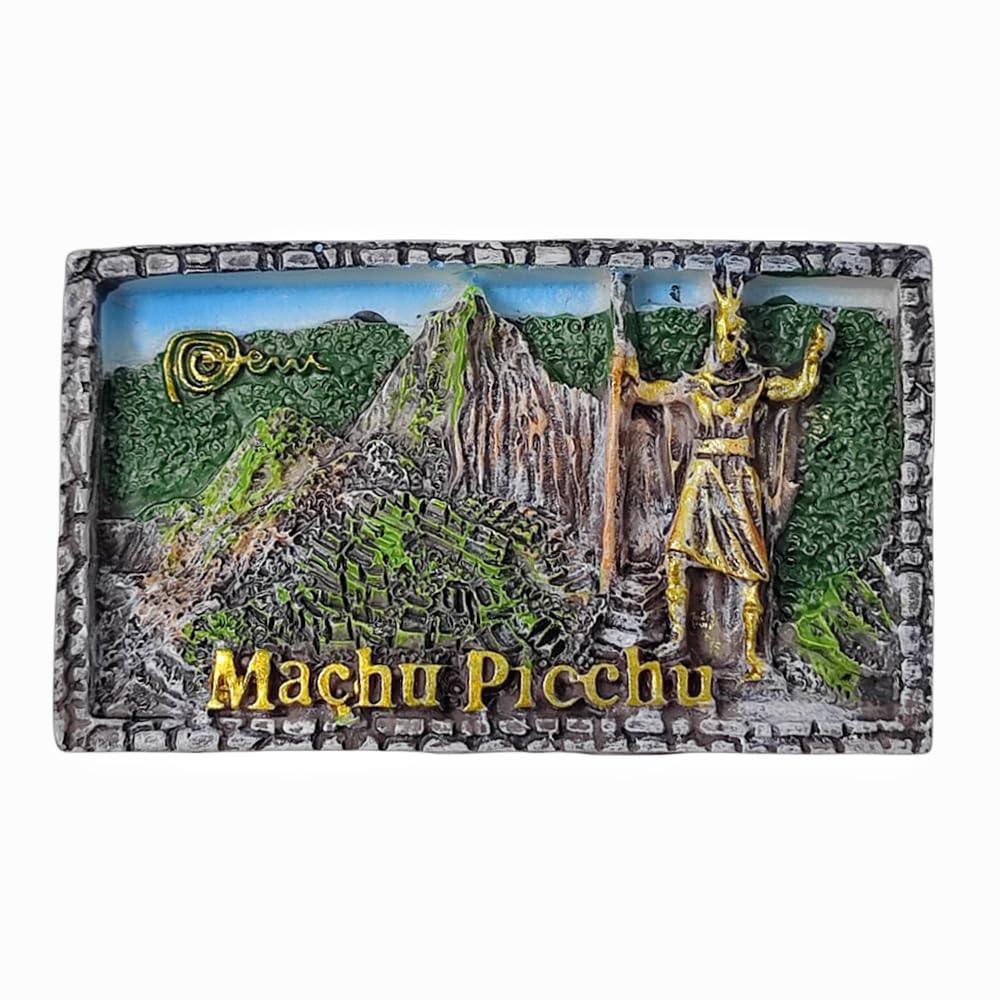 Magnete Da Frigorifero Lima Perù In Legno 3D - Souvenir Da