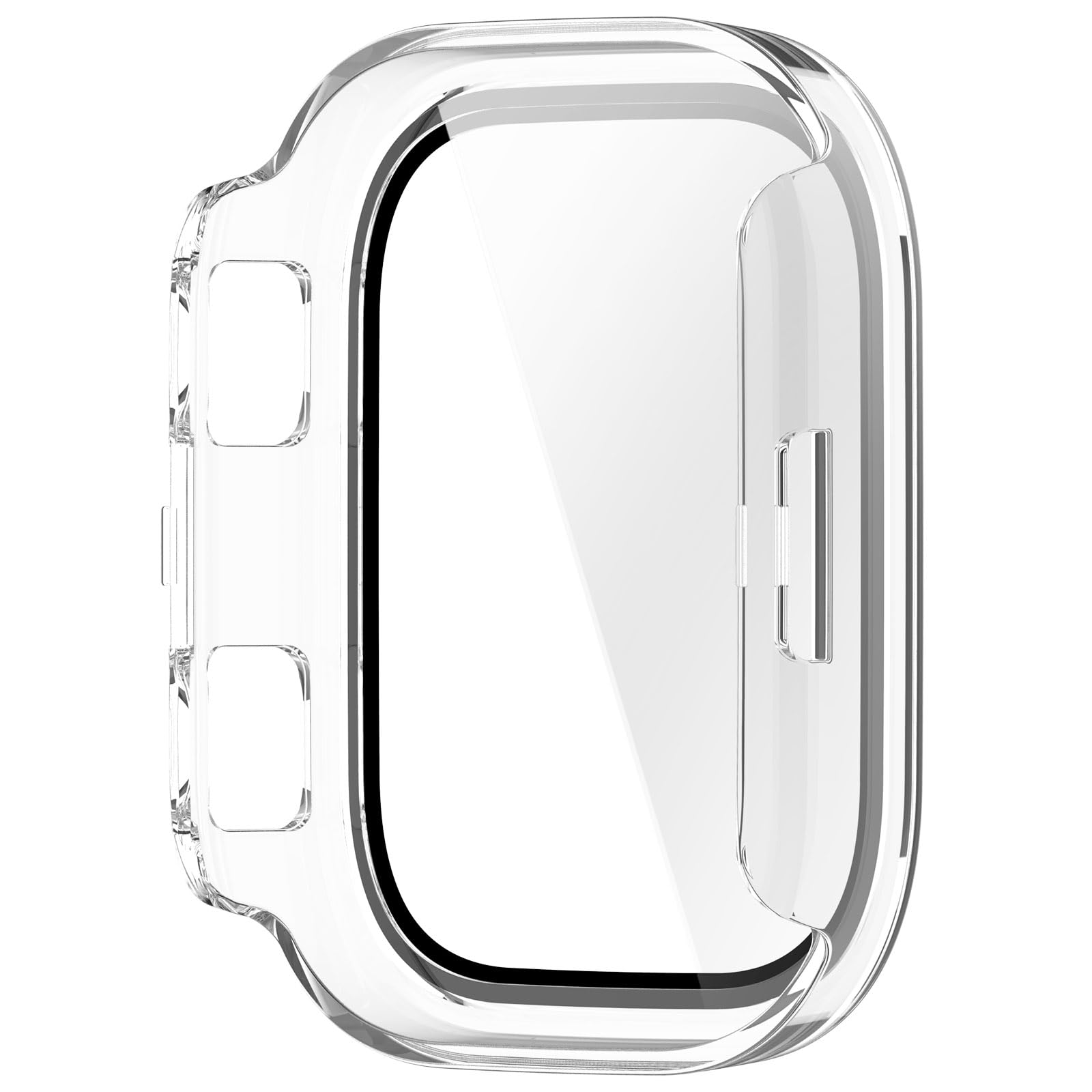 Pack De 2 Fundas Con Vidrio Templado Para Amazfit Bip Max – Protección 360° Anticaídas Y Antiarañazos