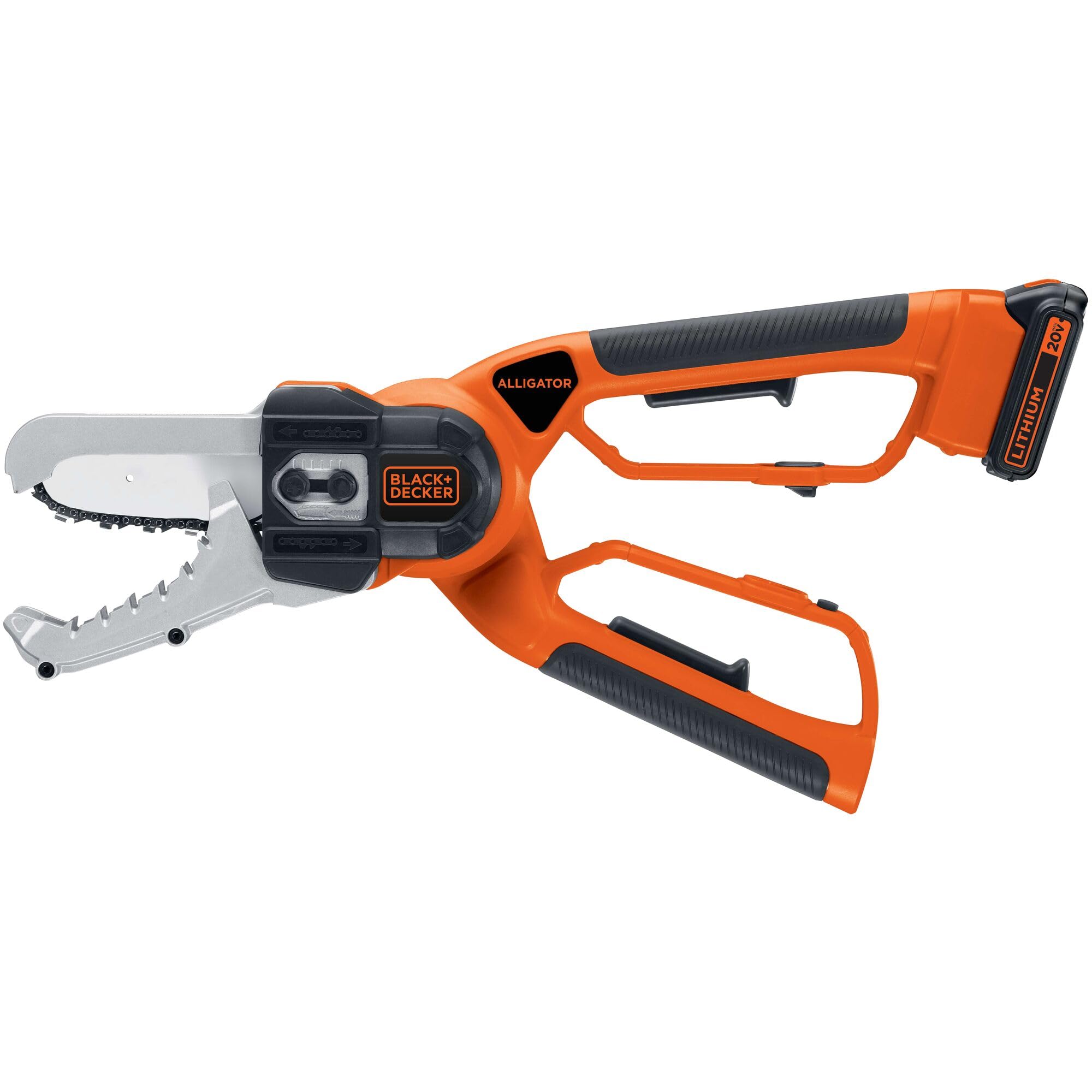 その他 DRA-CAD19 LE BLACK+DECKER Motosserra sem fio 20V Max, Podador de jacaré (LLP120