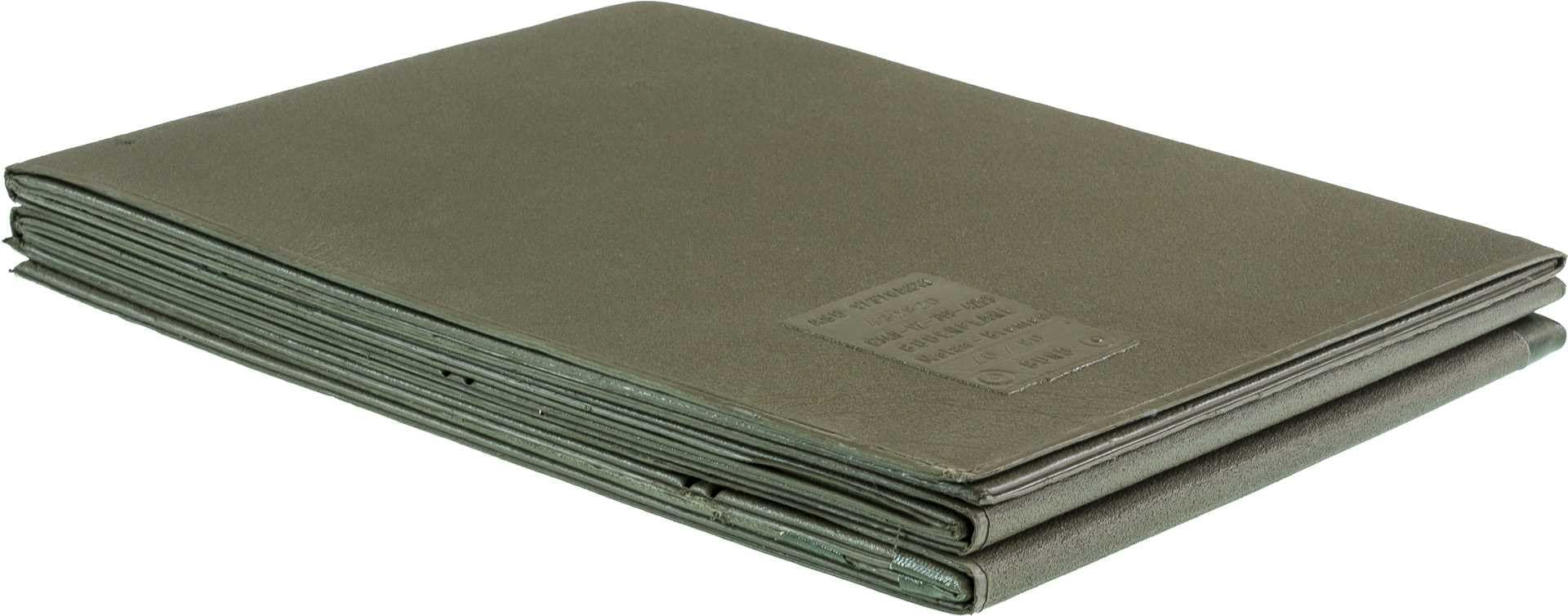 OPENLAND Materassino Pieghevole in Gomma Antimuffa e Antibatterico – Leggero, Compatto e Resistente per Campeggio, Escursionismo e Outdoor (190x56 cm, Piegato 36x28 cm)