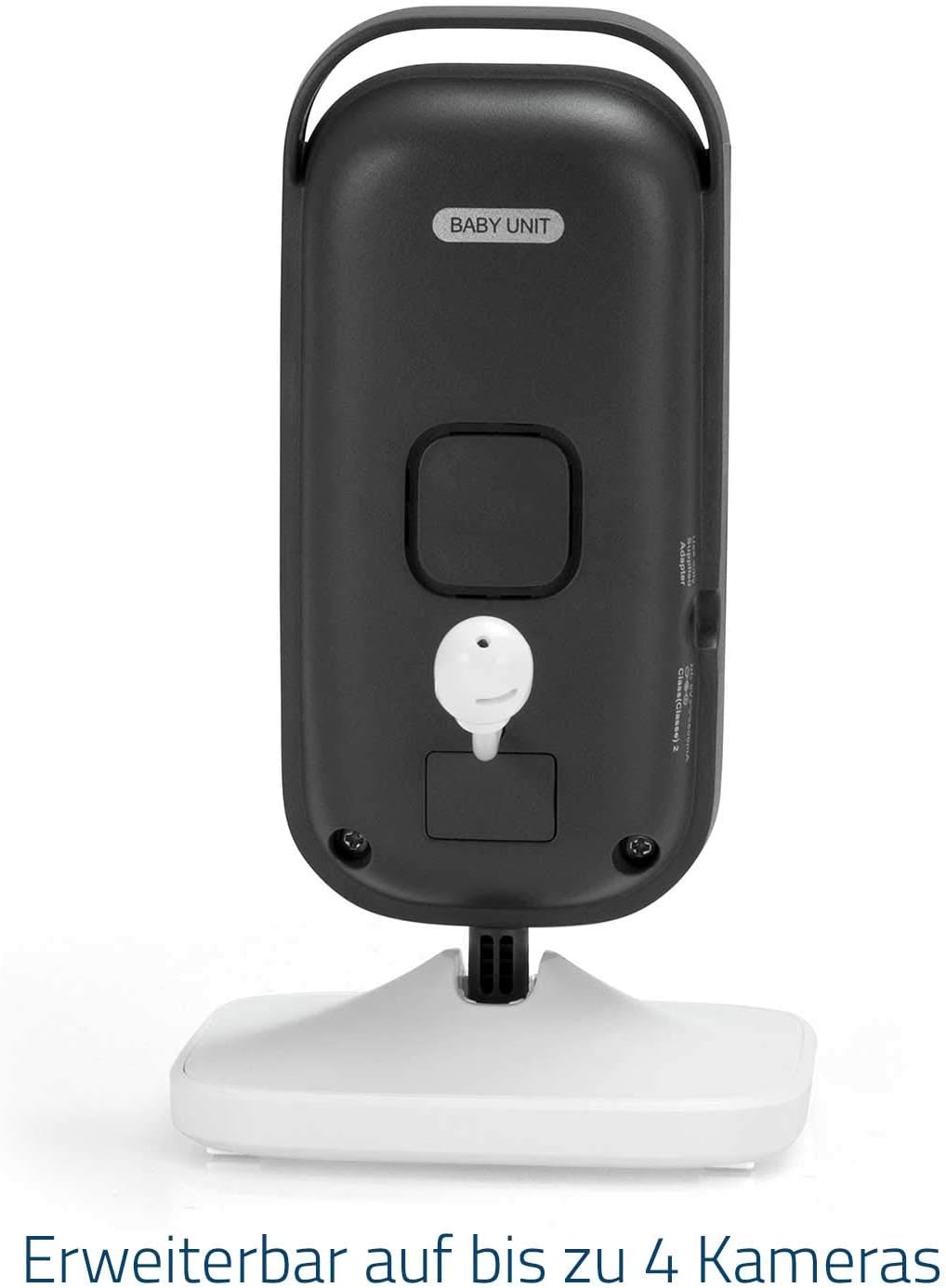 Артка view of the Alecto DVM-75C supplementary camera showing ports