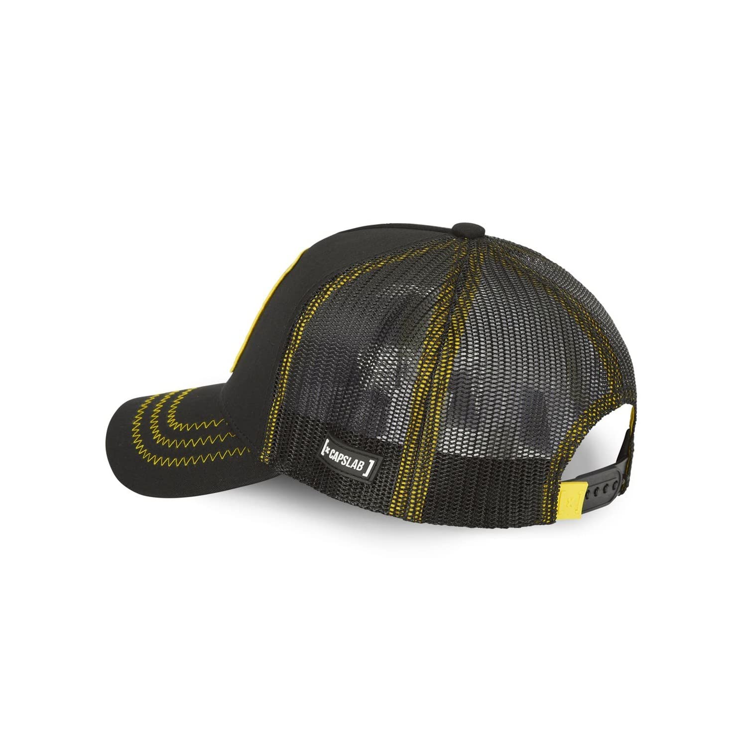 Capslab Casquette Dragon Ball Z Vegeta Noir Filet Bleu