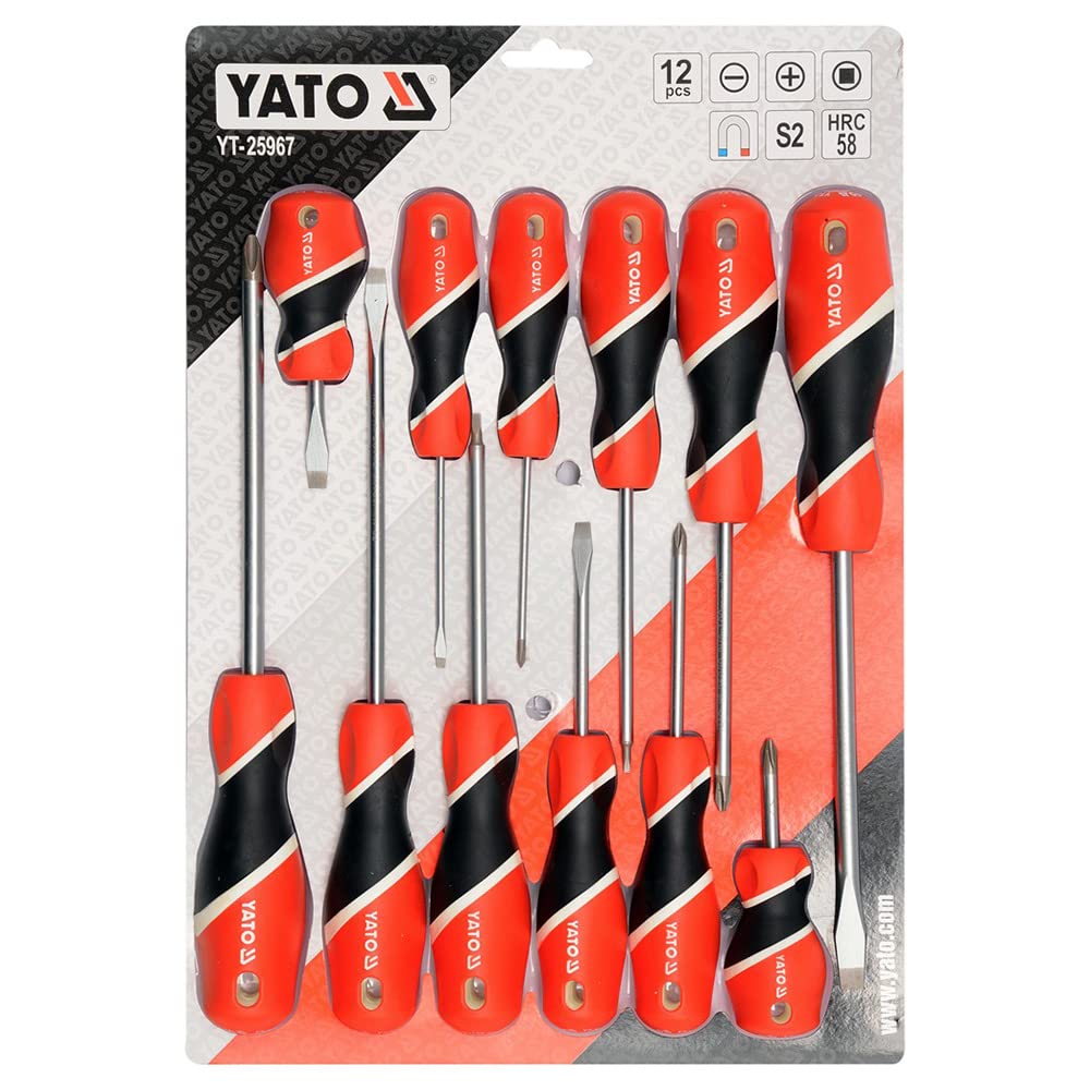 Yato X Yt-25967 – Screwdriver Set For 12Pcs S2