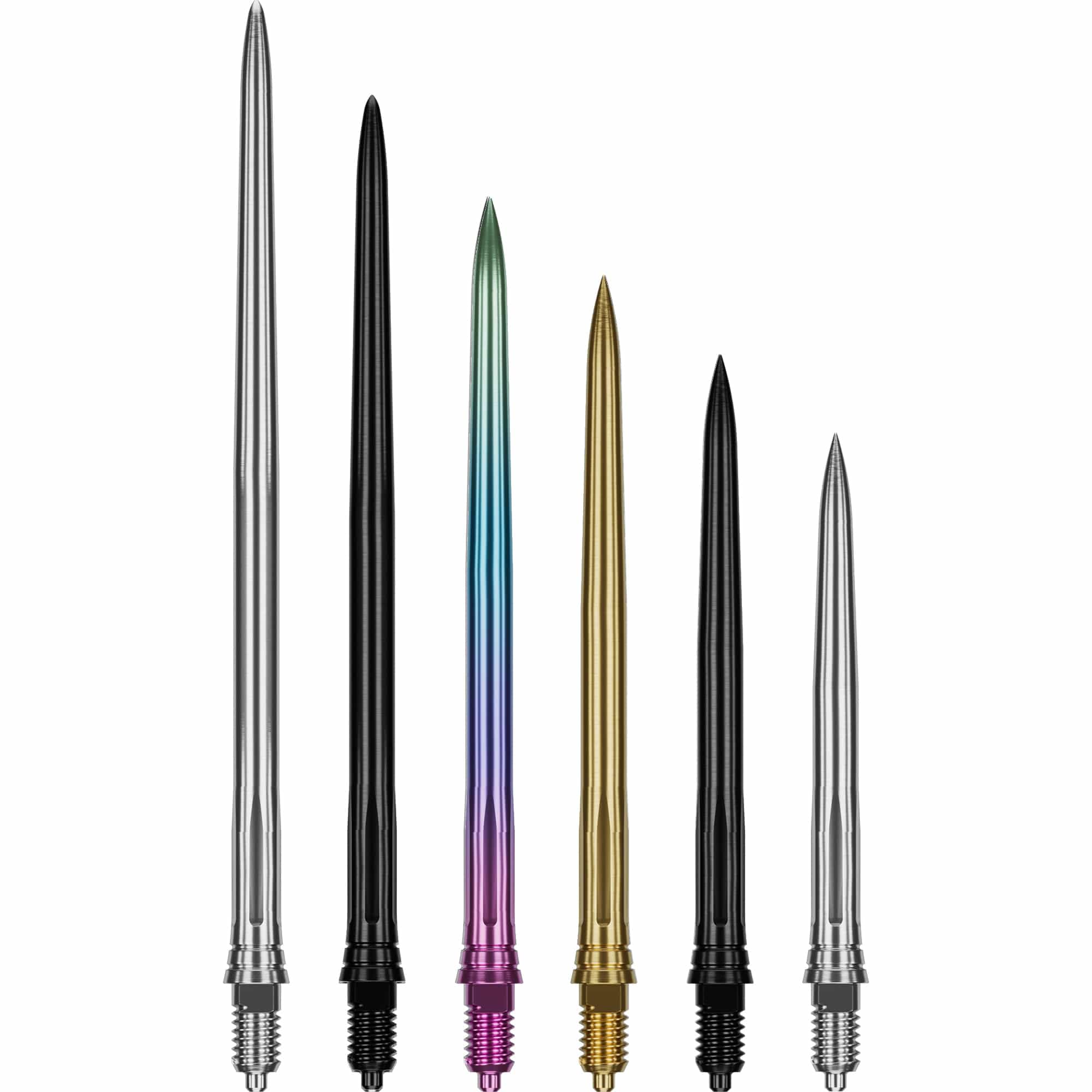 Caliburn | EZ-EVO Dart Points | Smooth Steel Tip Replacement Points | Multiple Colours (Gold, 28mm)