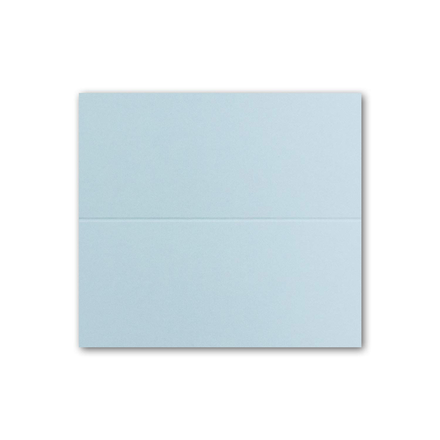 FarbenFroh by GUSTAV NEUSER 25x place cards in light blue (blue) 4.5 x 10 cm blank double cards as place cards and name cards for weddings and parties - Image 3