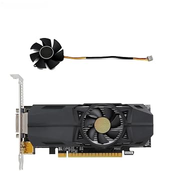 FS1250-S2053A 47mm DC12V 0.19A 3Pin GTX1050 for GIGABYTE GTX 1030 1050 1050Ti OC Low Profile 750 Ti Graphics Card Cooling Fan