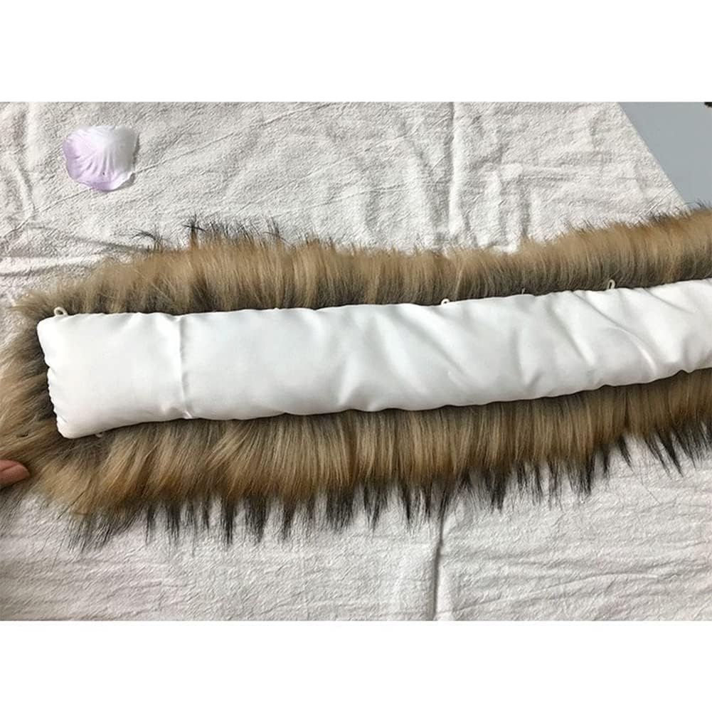 SHTGOI Faux Fur Collar, Removable Faux Fur Collar, Warm Fur Collar, Fur Collar, Fur Collar - Image 4
