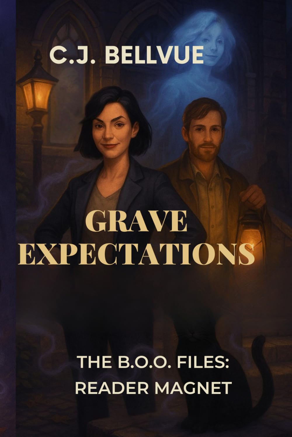 Grave Expectations: A Paranormal Cozy Mystery (The B.O.O Files)