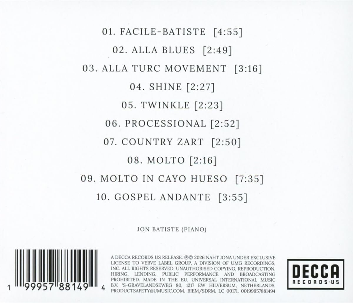 Black Mozart: Jon Batiste's Classical Reimagining -2 Black Mozart: Jon Batiste's Classical Reimagining -2