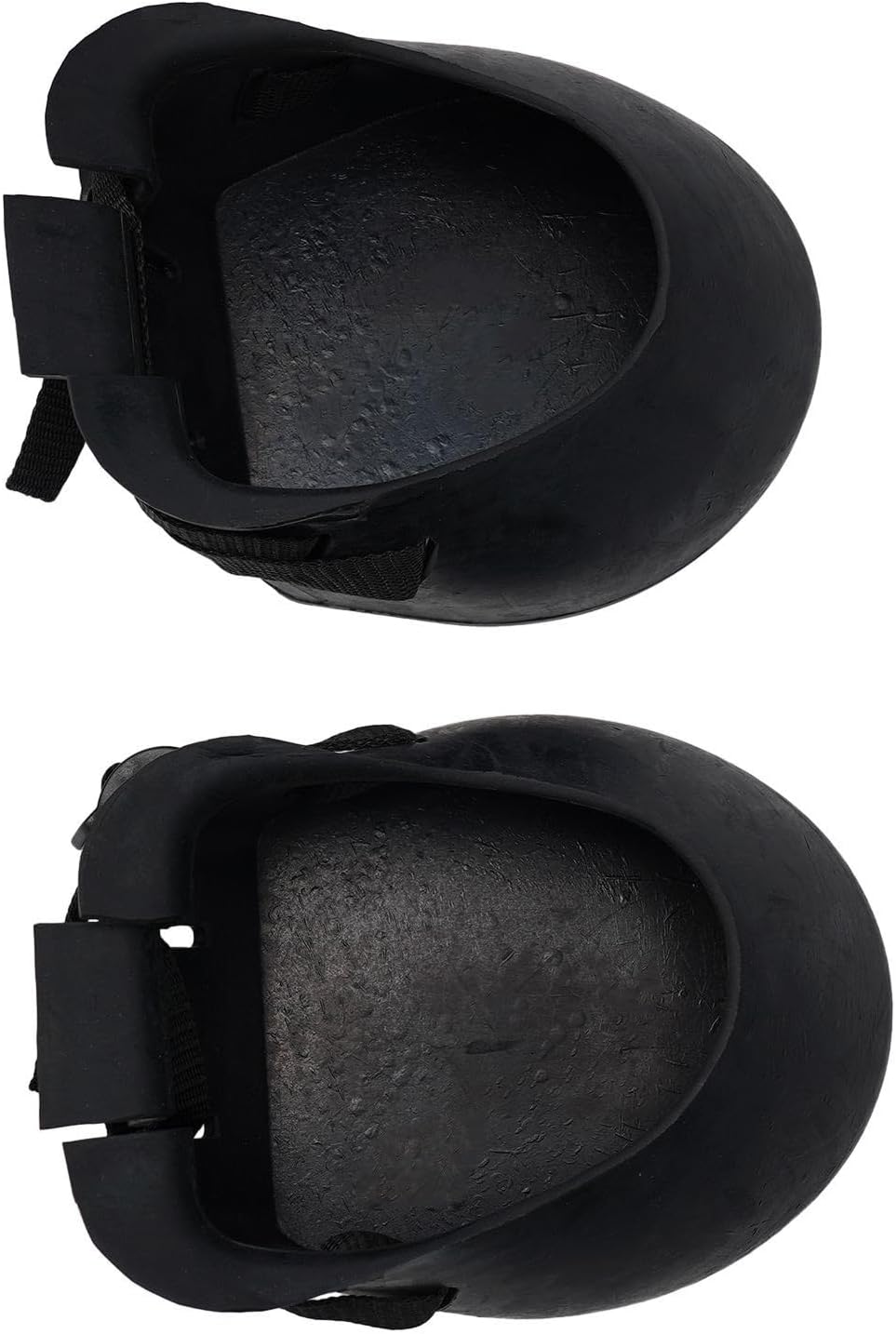2pcs Rubber Horse Boots Non Slip Horse Protection Shoes Guards, Non-Slip Traction Bottom Equine Hoof-Protector Horses Protection Rubber for Riding Training(XL)