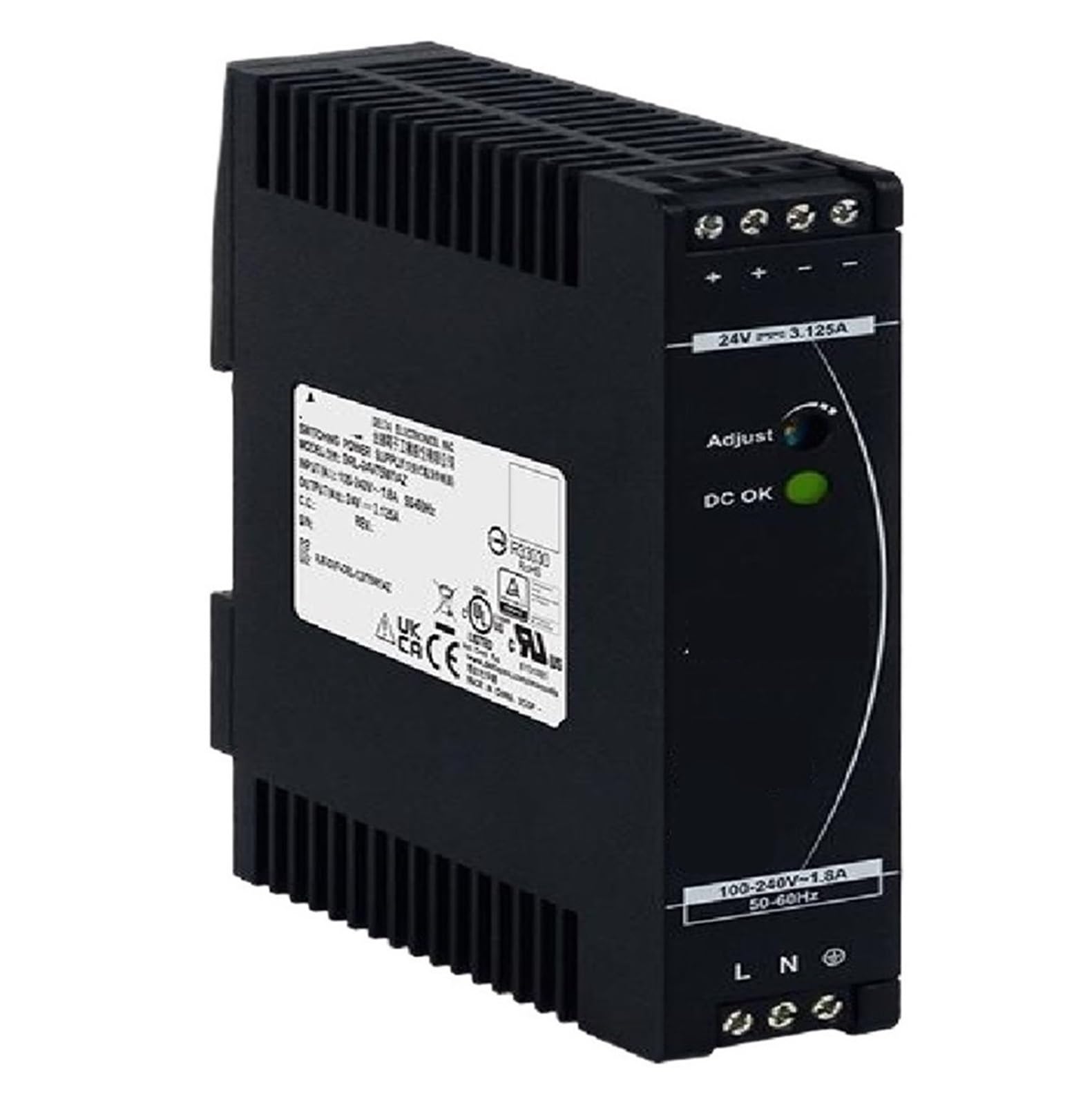 Interrupteur DRL-12V75W1AZ alimentation stabilisée pour éclairage et basse tension