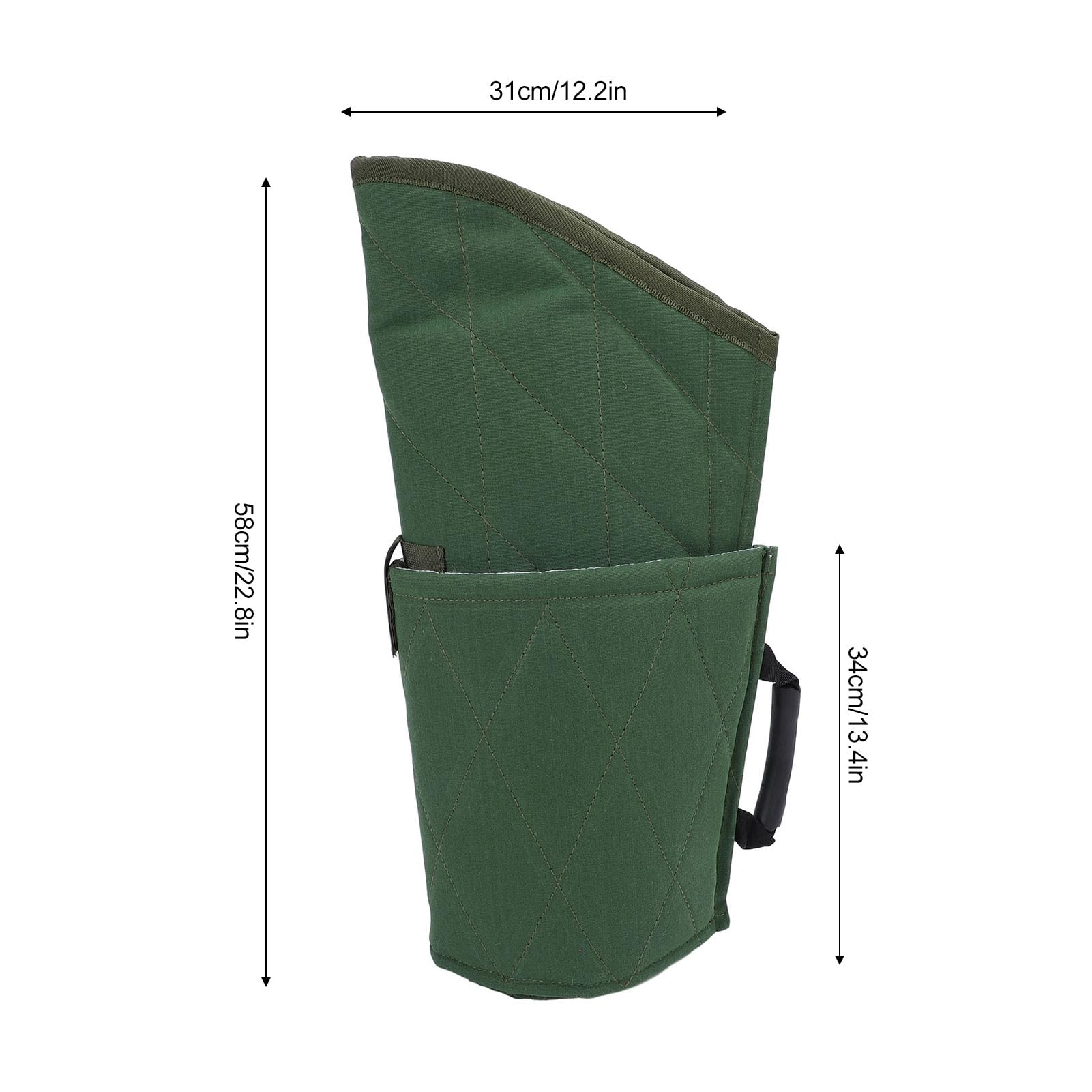 Fockety Manga de Mordedura de Perros, Juguete de Almohada, Protección contra la Protección del Brazo Set de Entrenamiento de Mordedura de Perros, Juguete de Remolcador de Perros (Verde)