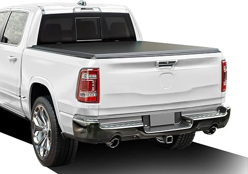 Soft Roll Up Tonneau Cover Fit 2002-2018 Dodge Ram 1500 6.4FT Bed