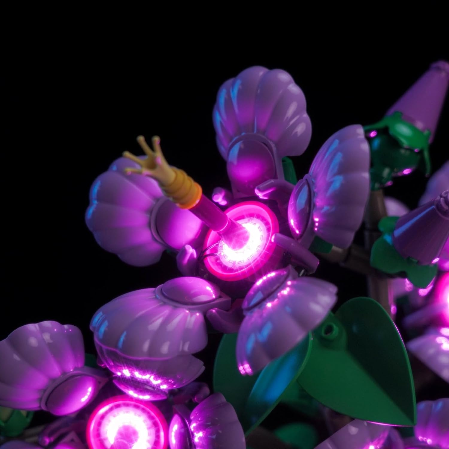 LED Lighting Compatible with Lego 10372 Hibiscus Flower Décor, Light Kit Compatible with Lego Botanicals Collection 10372, NOT Included The Model Set - JUST Lights