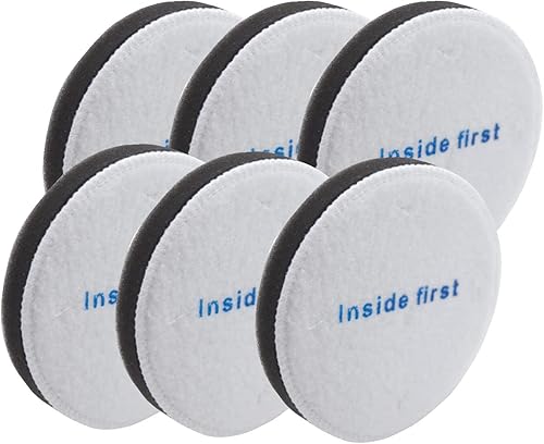 E0202 Filtro de espuma pre-motor compatible con aspiradoras Eureka NEU180, NEU180C, NEU182A, NEU12CT, NEU186, NEU188, NEU190, 6 unidades