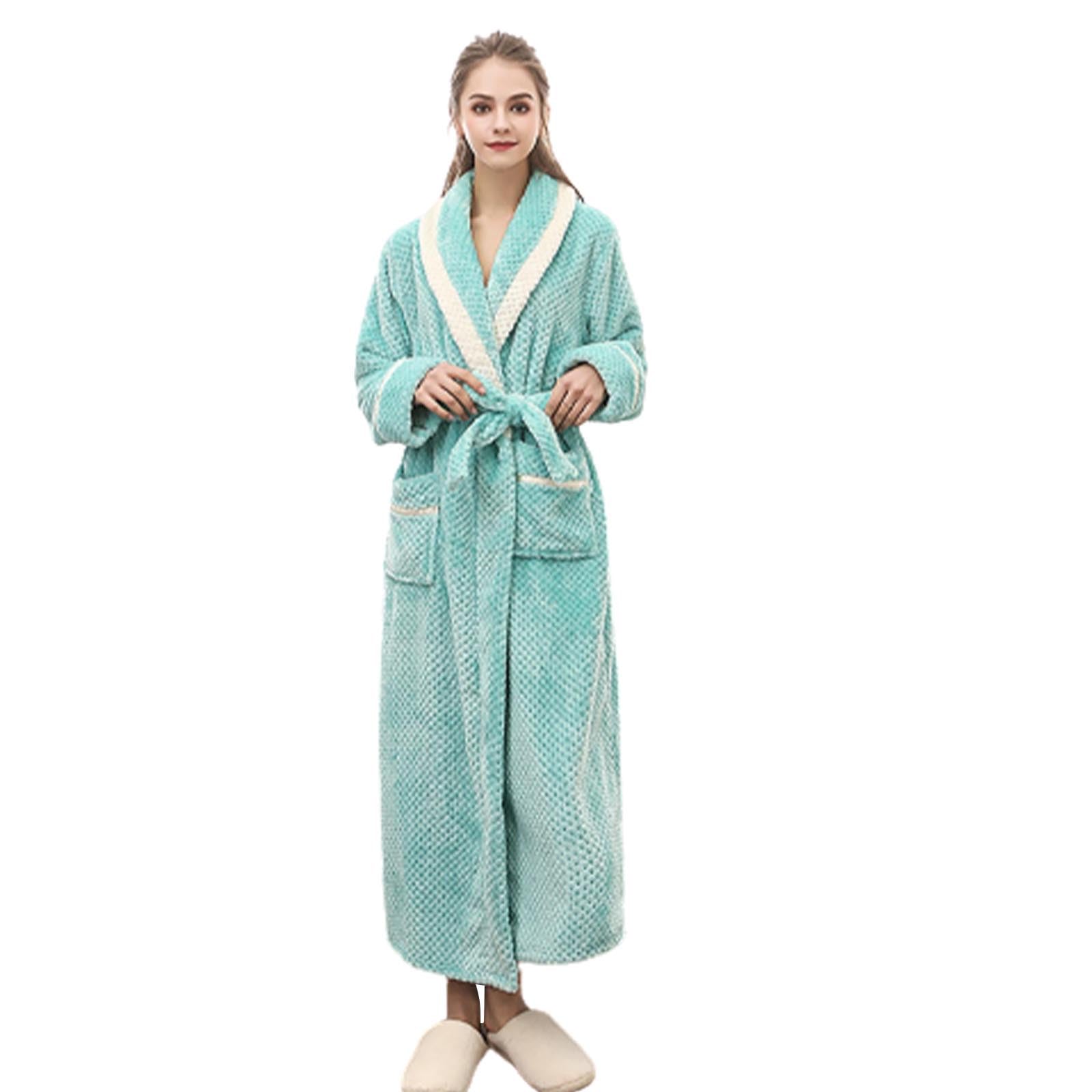 Peignoir moelleux pour femme - Léger et long - Grandes tailles - Peignoir de bain - Peignoir de bain - Peignoir de bain - Peignoir de bain - Peignoir de bain - Ensemble Dryrobe pour les couples