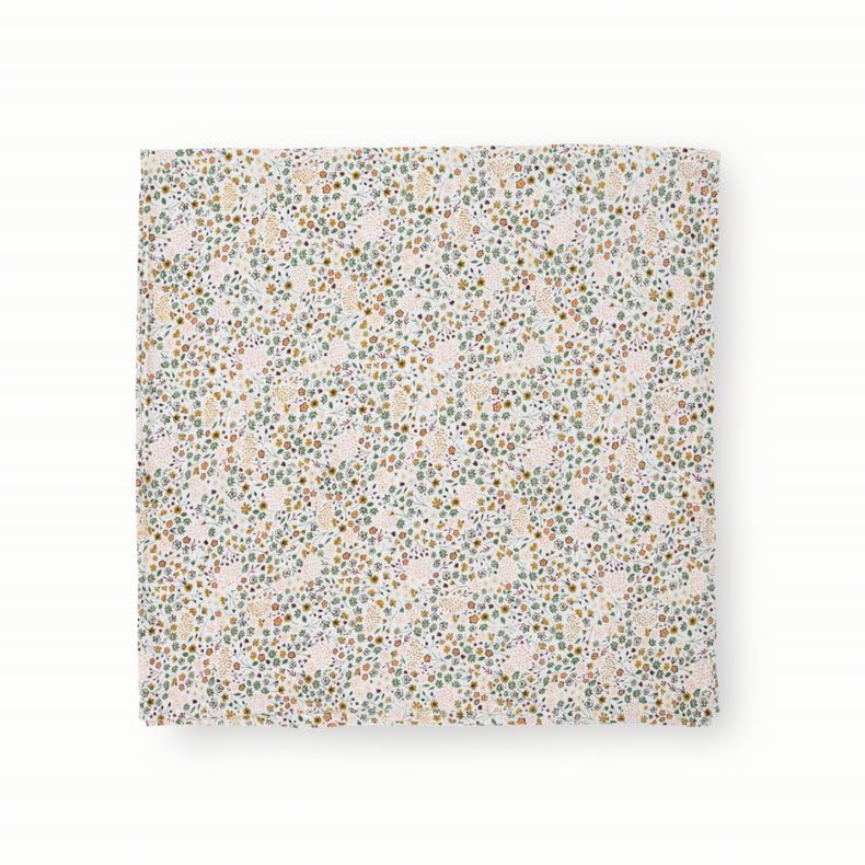 Image of Little Unicorn Large Stretch Knit Swaddle Blanket 2 Pack| Super Soft with Optimal Stretch for swaddling | Giftable Set (Pressed Petals)
