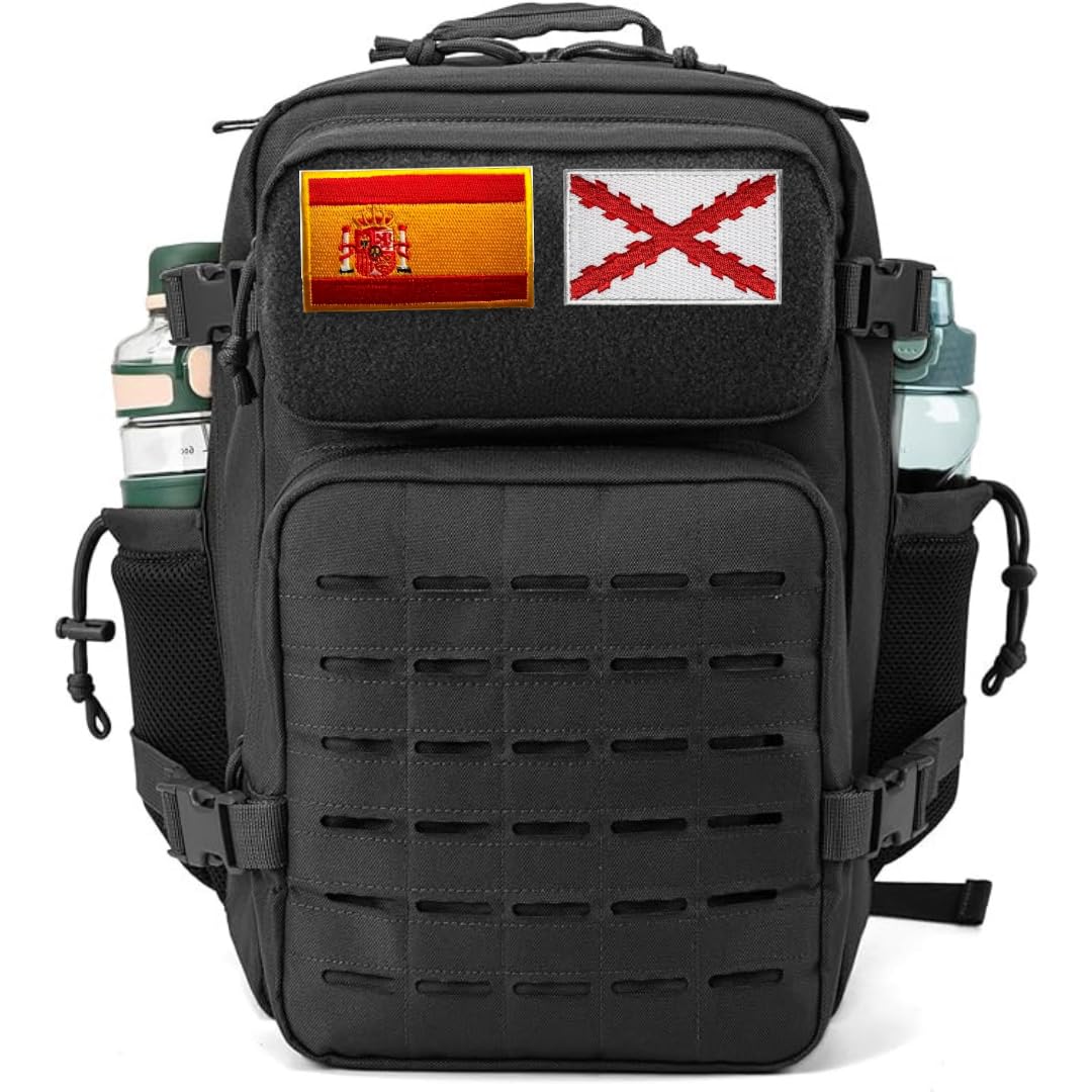 MONTOJ Britse Vlag Canvas Rugzak Reiscampus Rugzak | KOFFER EN REISTAS