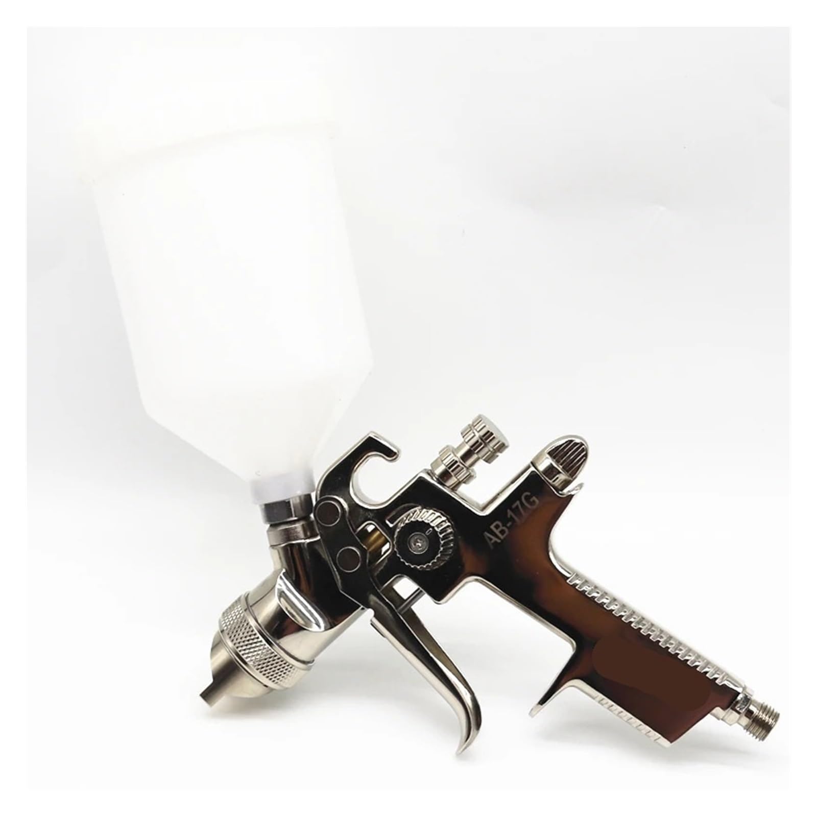 Pistola a spruzzo per vernice, Pistola a spruzzo for verniciatura ad aria compressa, HVLP con alimentazione, capacità 600 CC, pistola a for a for pareti per verniciare auto e casa fai da te