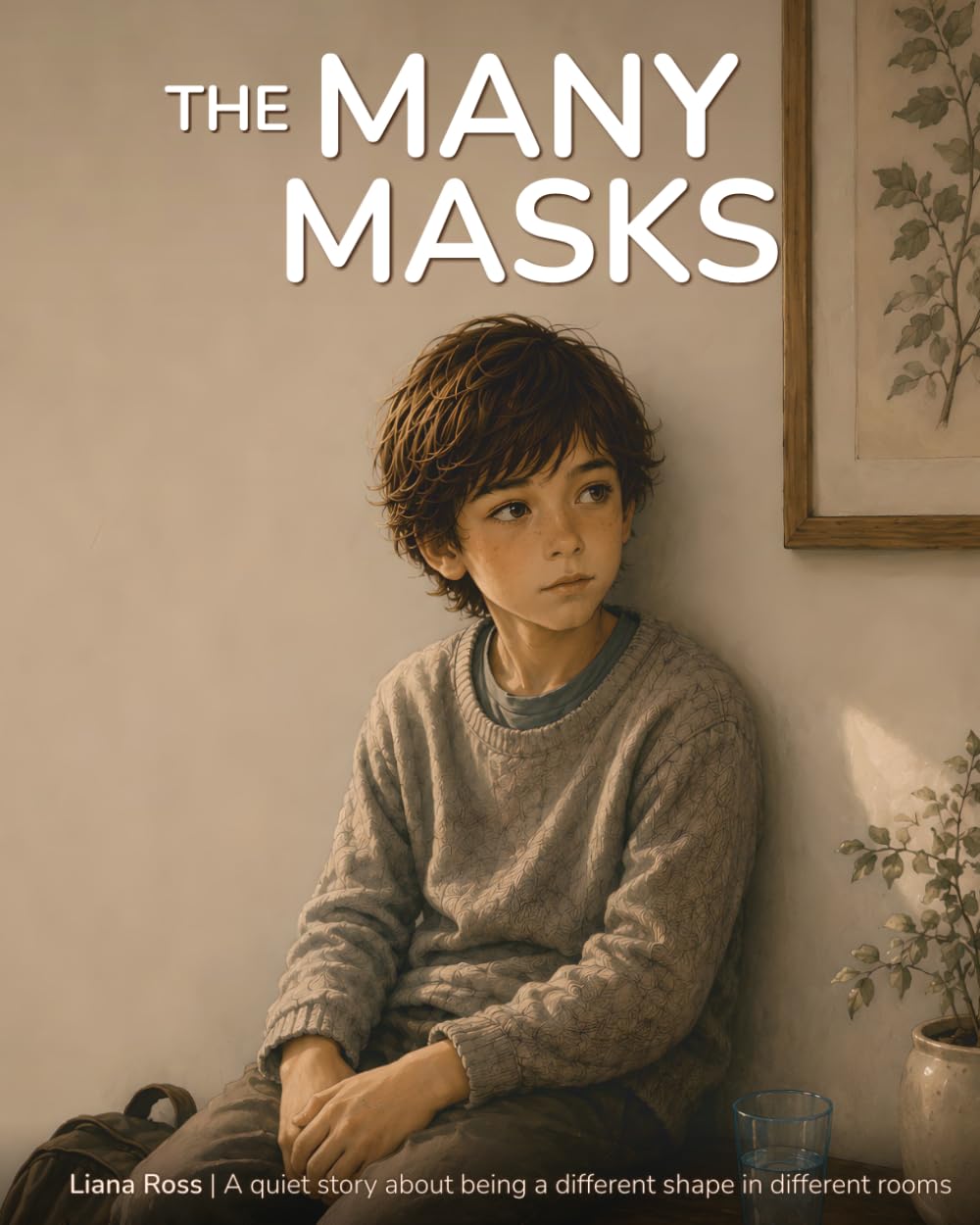 The Many Masks: A quiet story about being a different shape in different rooms (The Invisible Games)