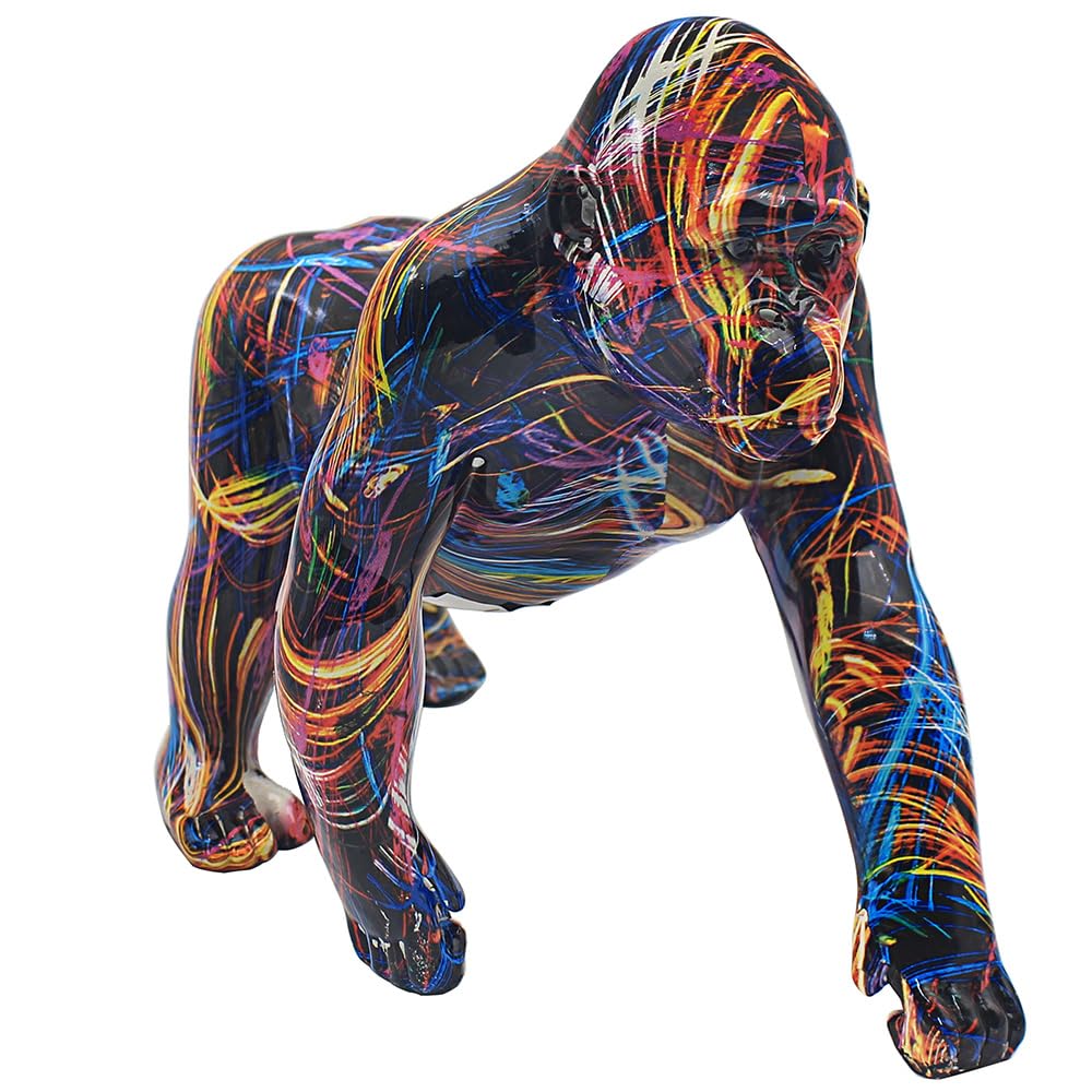 Lesser & Pavey British Designed Supernova Ornament | Home Decor Animal Ornaments For All Homes or Offices | Decorative Home Accessories For All Types of Homes - (Gorilla)
