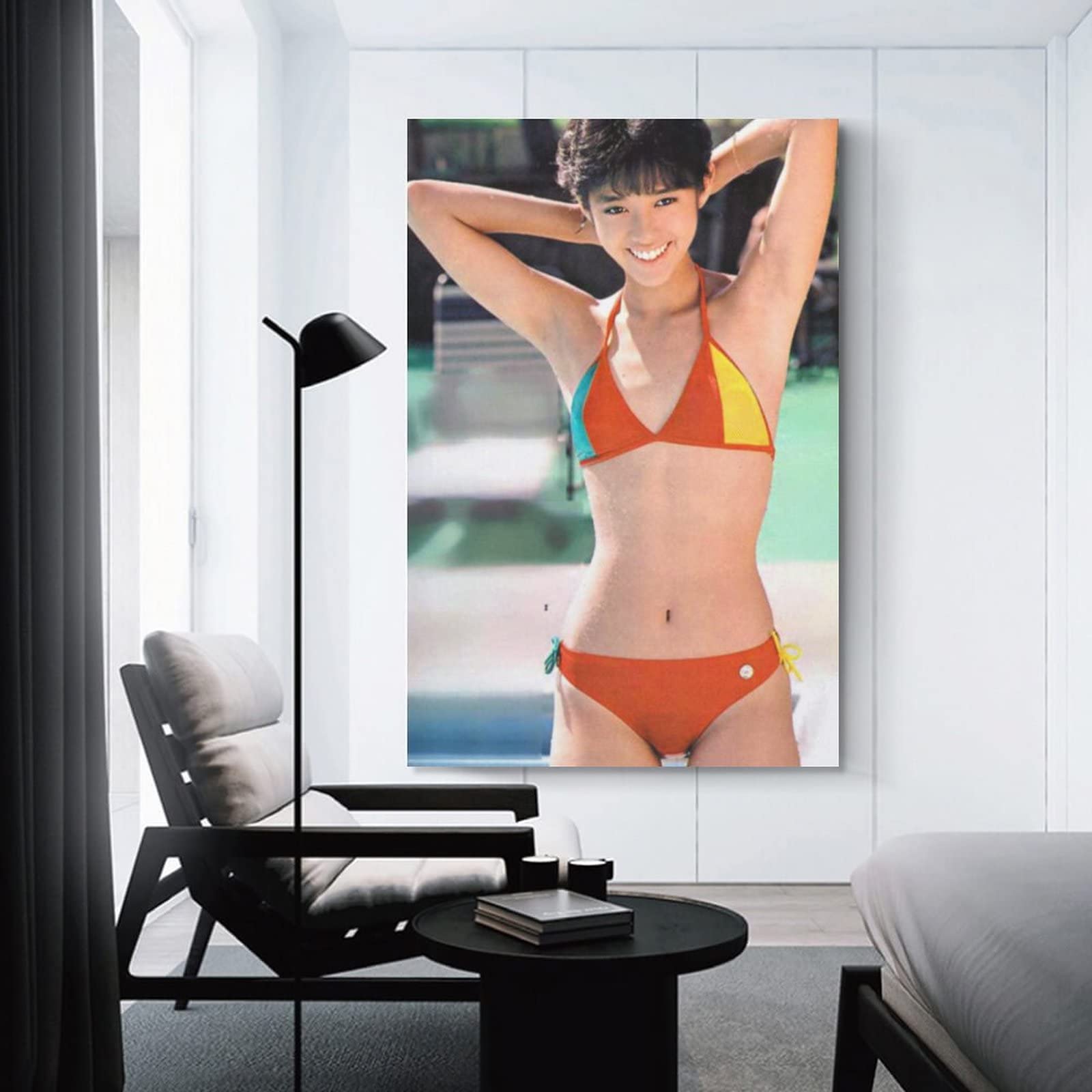 Amazon.co.jp: 早見優写真水着セクシー壁飾りポスター キャンバス