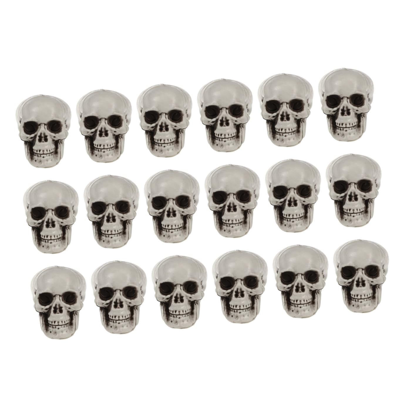 BESTonZON 54 Pezzi teschio di halloween party halloween decorazione halloween scheletro di halloween snodabile scheletri di Halloween decorazioni torte decorazione casa decorazione scheletro