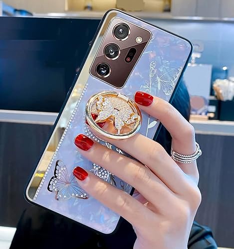 Miniatura 9 de Funda para Samsung Galaxy A32 5G (no compatible con A32 4G) para mujeres y niñas, diseño de lujo, bonito diseño de diamantes de imitación de
