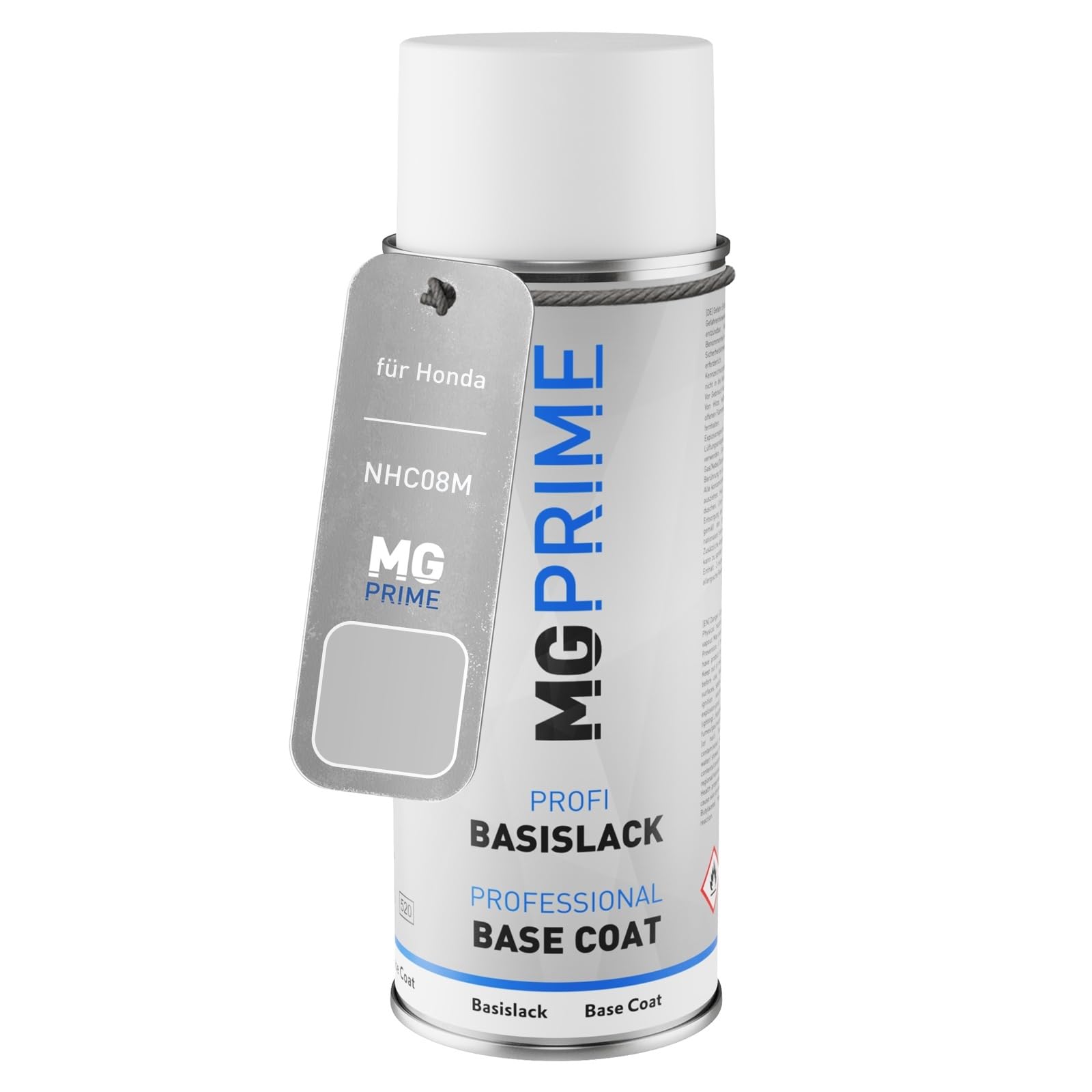Mg Prime Mat Beta Silver Metallic Car Paint Spray Can For Honda Nhc08m Base Coat Spray Can 400Ml