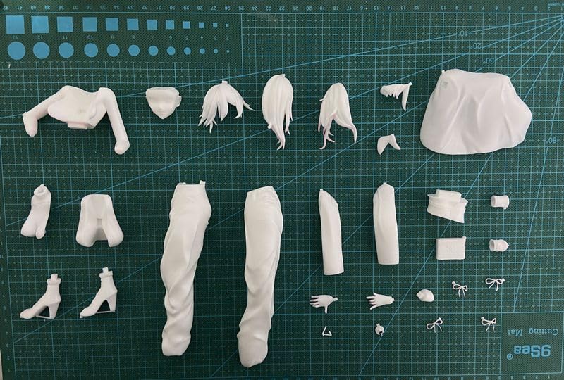 Amazon.co.jp: 白組み レジンキット アズールレーン ジョージア 1/7