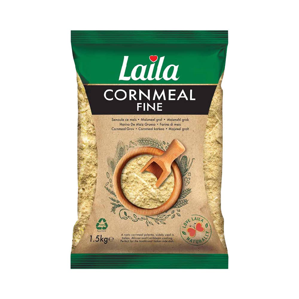 Laila Fine Cornmeal 1.5 kg (Case of 6)