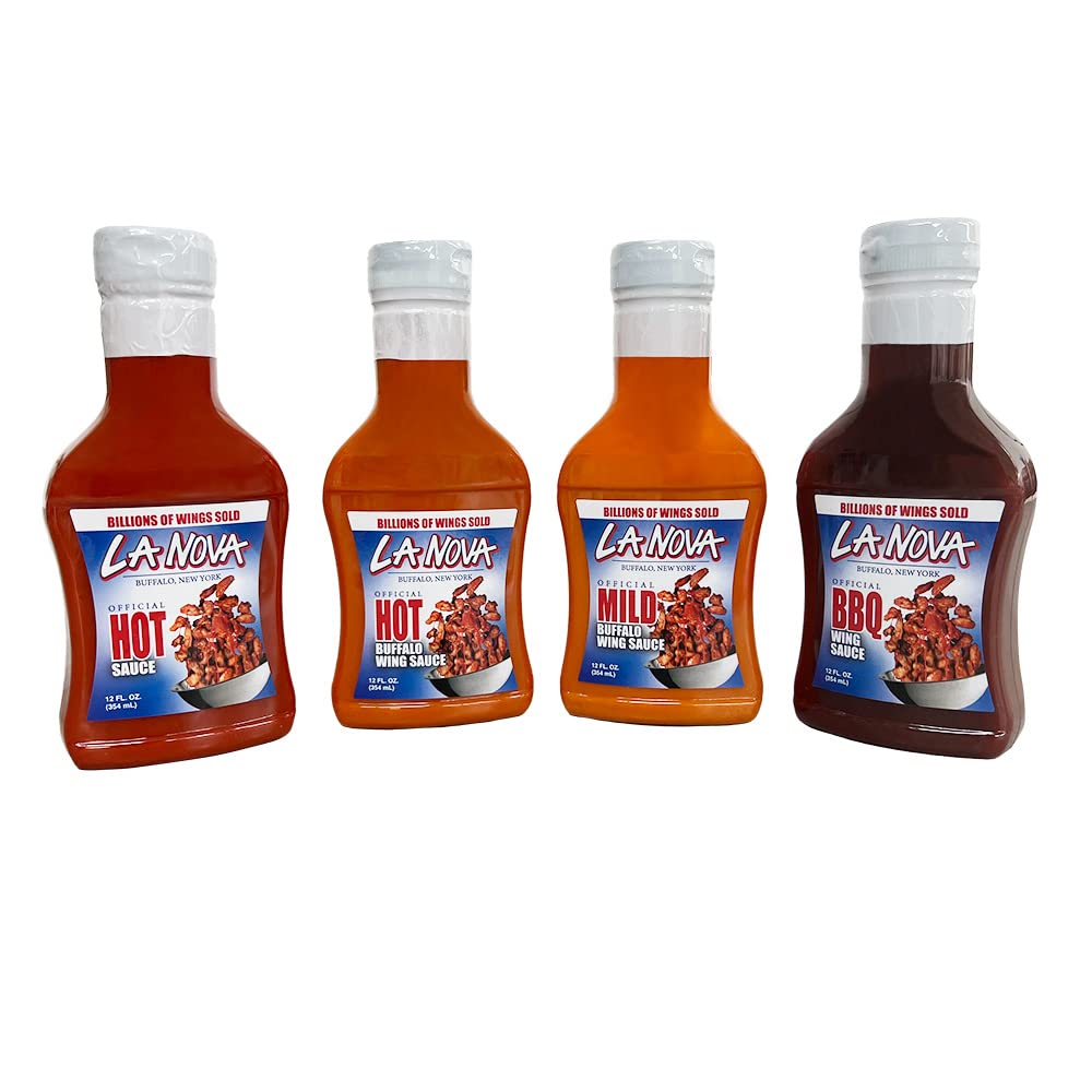 Buffalo Wing Sauce Combo Pack of 4! Grocery & Gourmet Food