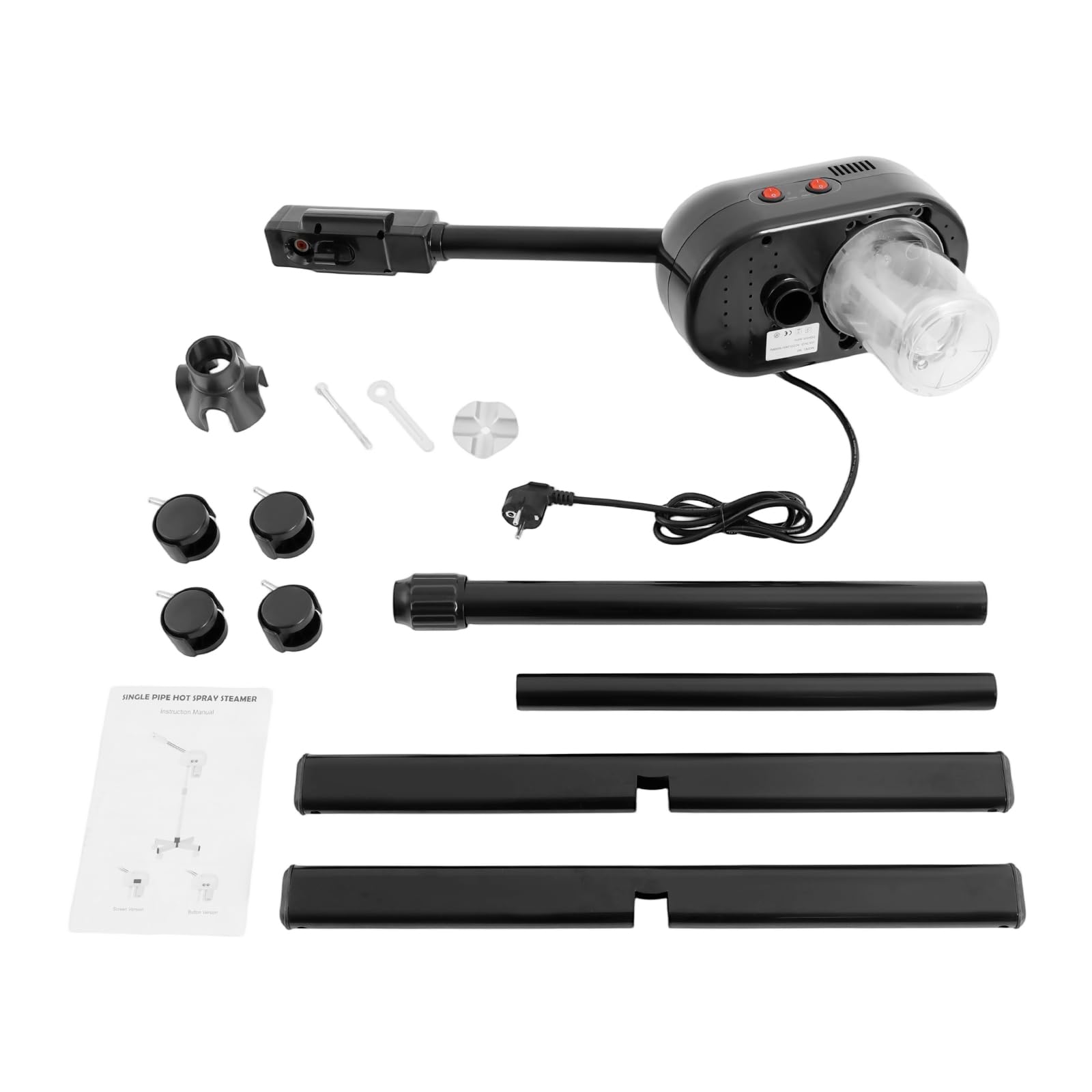 Inalatori elettrici, Ozono Viso Sauna Evaporatore Vaporizzatore Salon Studio Cosmetico, per Ospedali, Saloni di Bellezza e Spa e, Nero