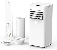 Air Future 10,000 BTU Portable AC - 3-in-1 Cooler, Dehumidifier & Fan for 450 Sq Ft Rooms, Remote, Timer, Easy Window Kit