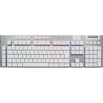 Logitech G G915 X LIGHTSPEED Low Profile Wireless Gaming Keyboard, Double Shot PBT Keycaps, Fully Programmable Keys, RGB Back