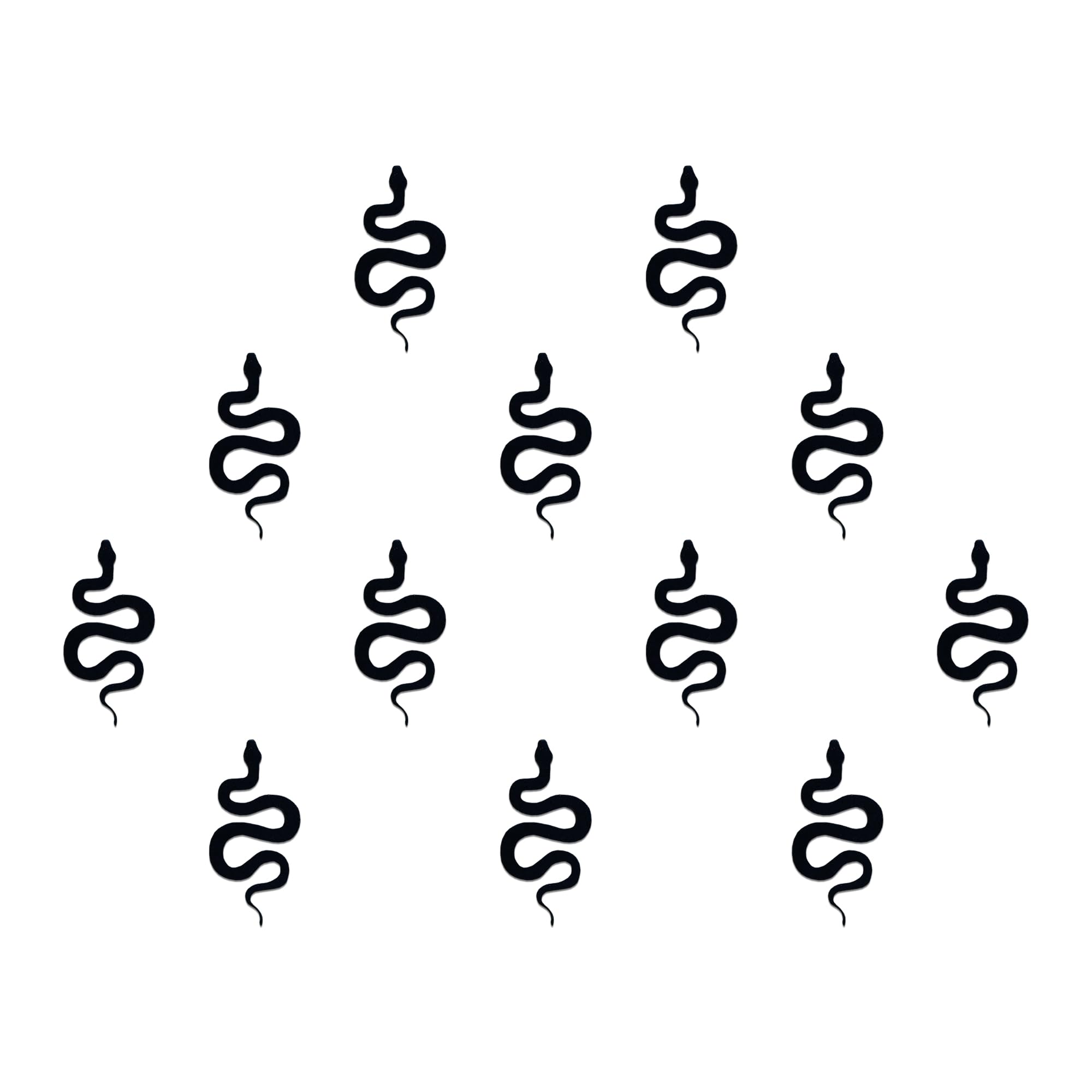 Comet Busters® Bindis – Snake Design Black Bindi – Reusable – Pack of 12 Bindis – Designer Forehead Stickers for Women & Girls (OBV2451)-picture-13