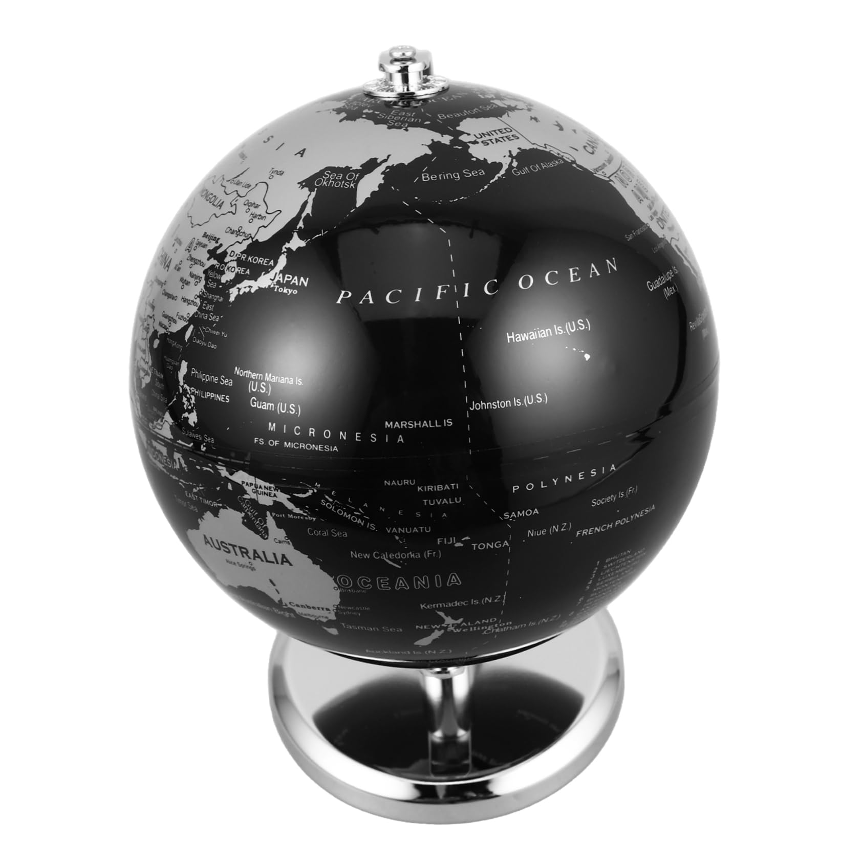 CIYODO Mini Antique Decorative Desk Globe Round Earth Globe Ball for Office Desk Table Decor Home Office Dec