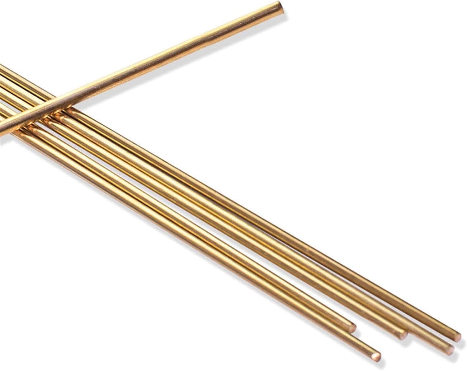 Yatuopng Onecolor 10Pcs Brass Welding Rods Wires Sticks Hs221 Tin Wire 1.6 X 250Mm For Brazing Soldering Repair Tools Rod