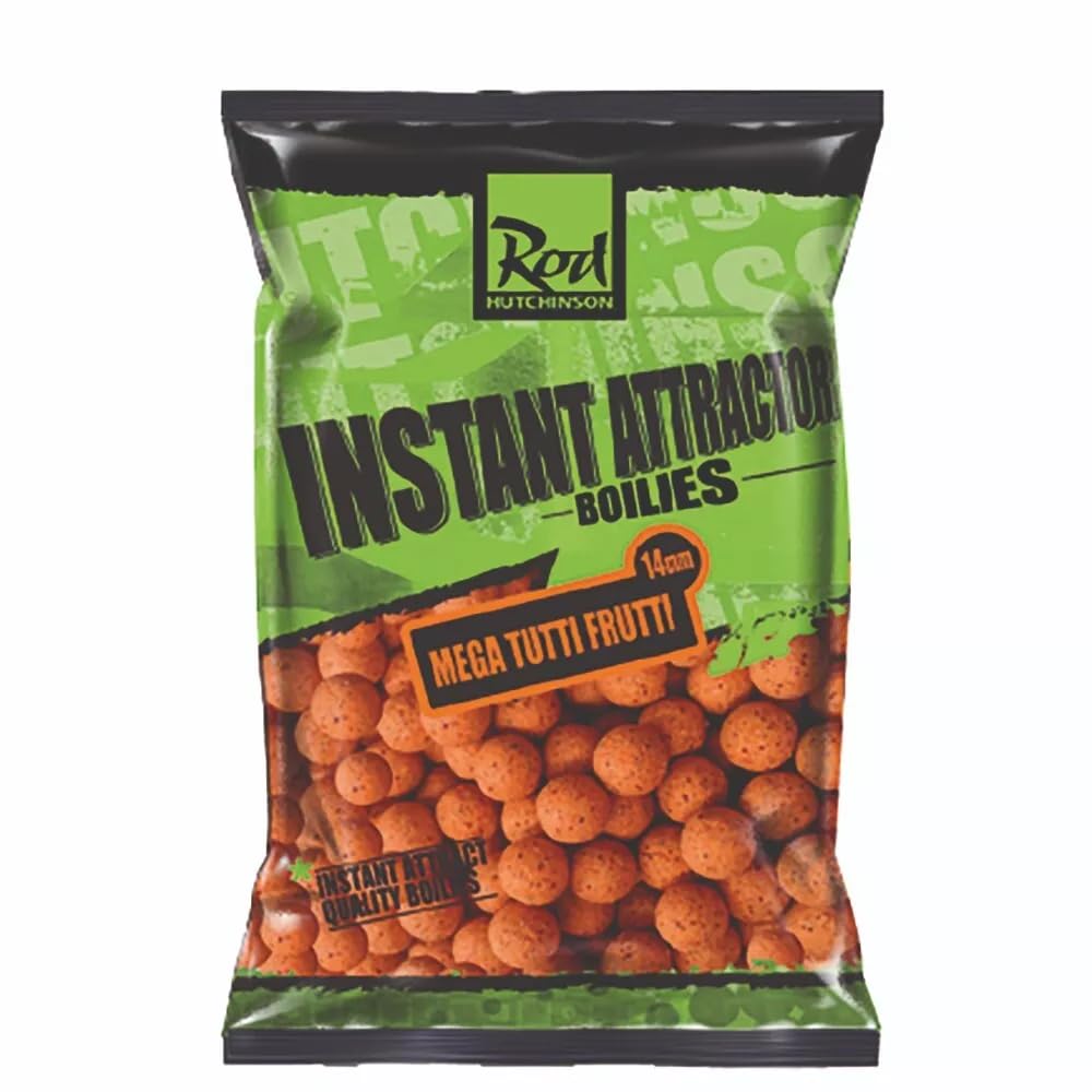 FISHIN ADDICT Rod Hutchinson Boilies 1kg Instant Attractor - Scopex, Tutti Frutti, Tuna 14mm (Tutti Frutti)