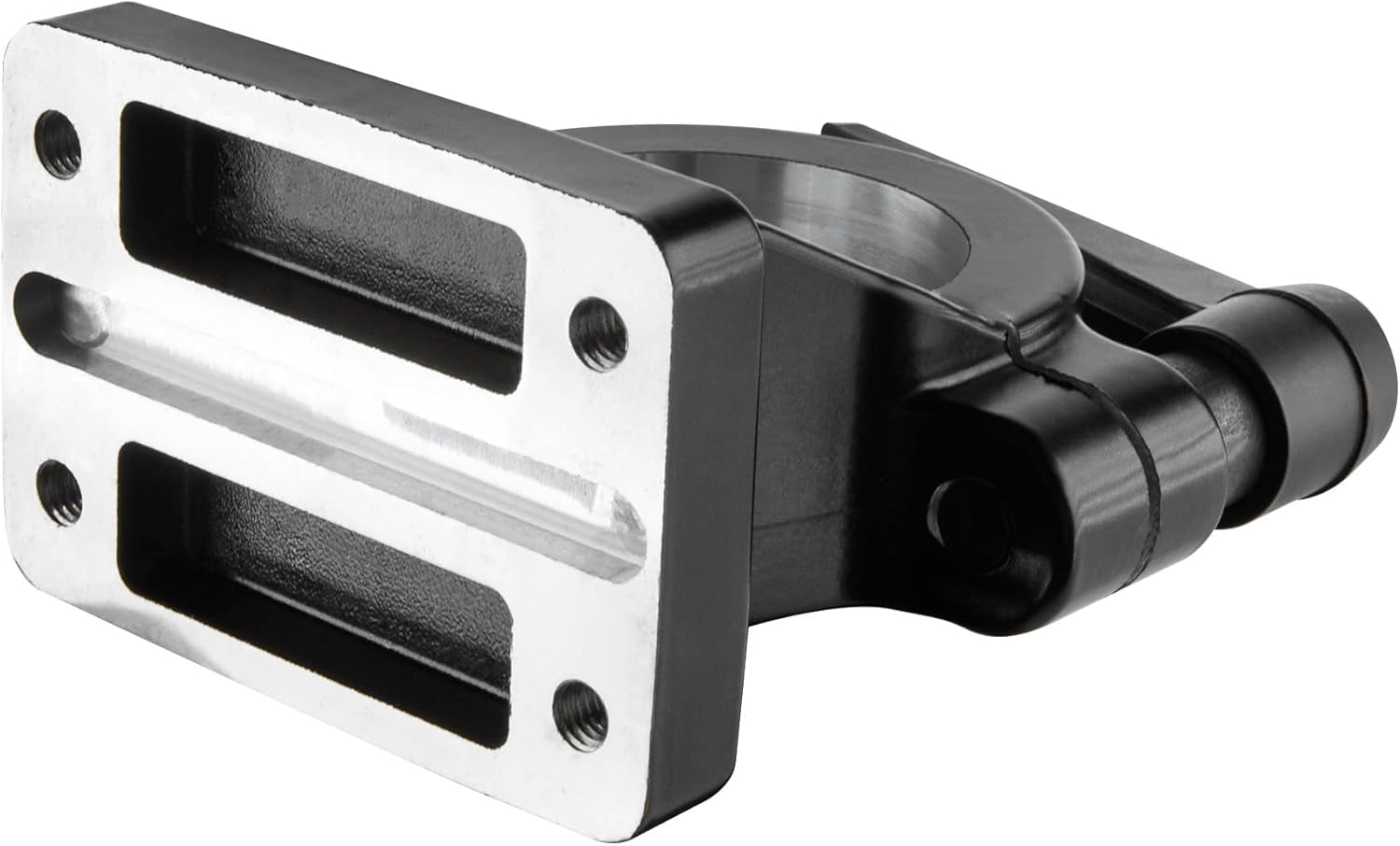 Pince de Fixation Ø 62 mm pour Supports de Carottage - Support de Montage pour Unité de Carottage - Pince de Fixation pour Carotteuse Diamantée - Espacement des vis L:80 mm/H:43 mm