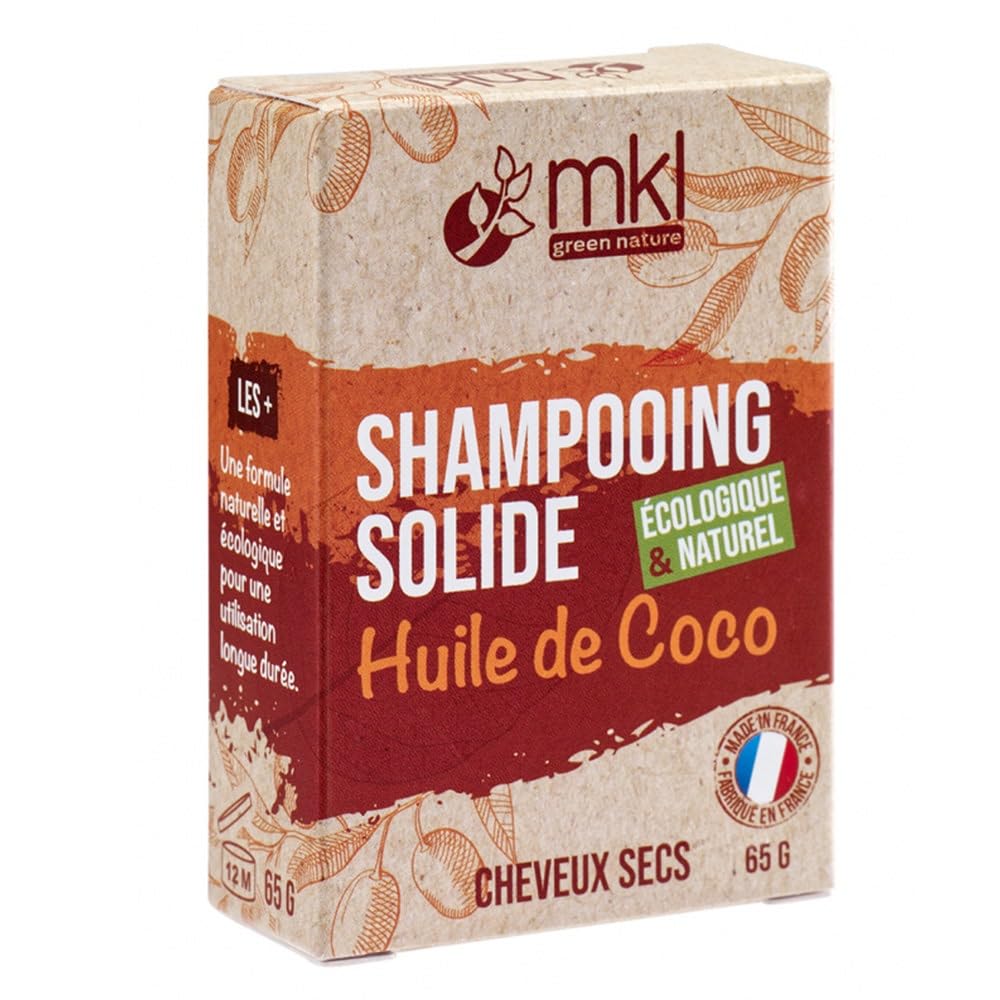 MKL Green Nature Coconut Oil Solid Shampoo Dry Hair 65g