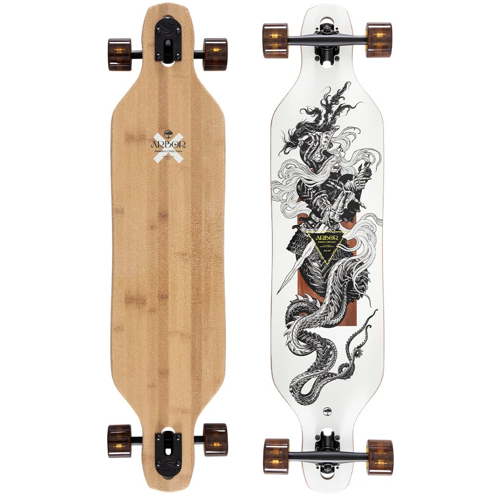 Amazon.com: Arbor Bamboo Axis 40″ K. Darmaeva Pro Model Longboard