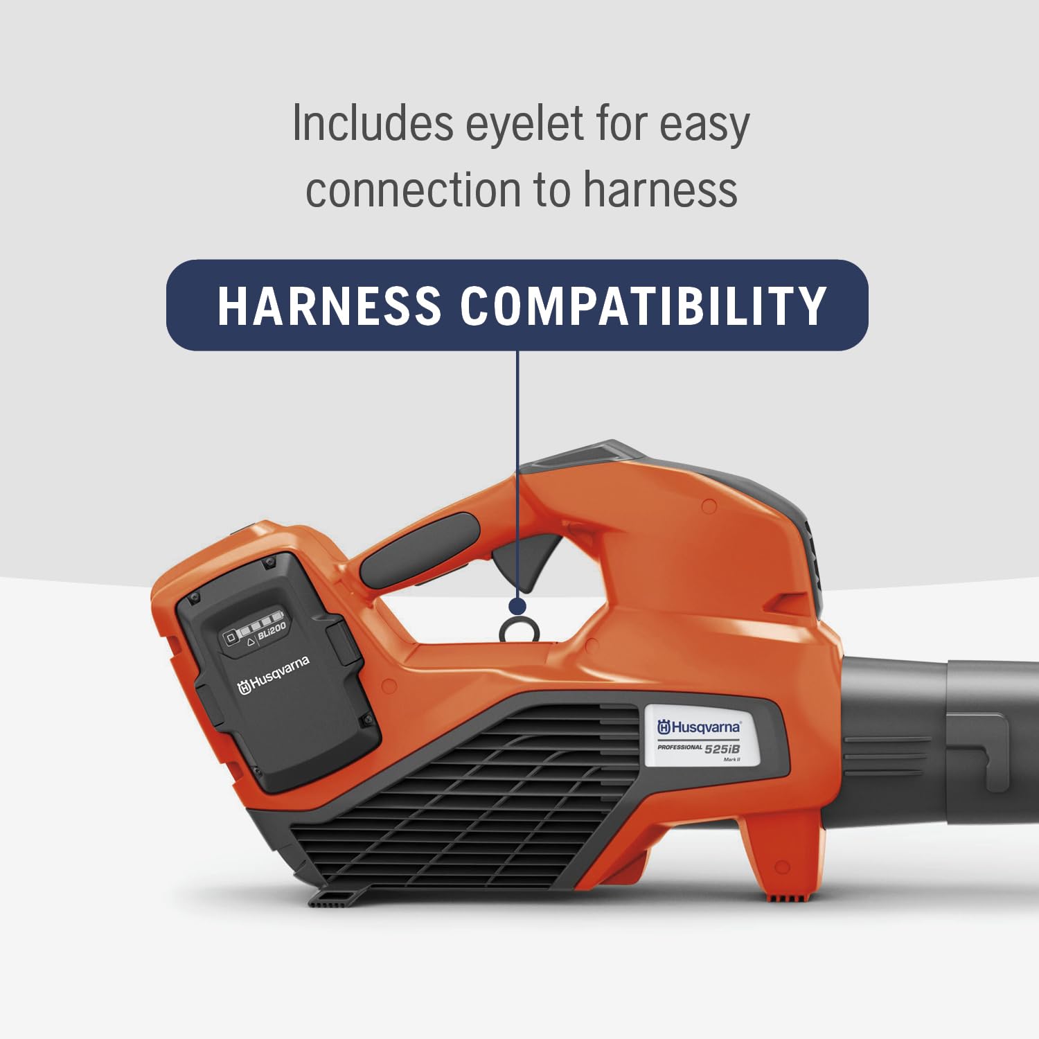 Husqvarna 525iB 40V 400-CFM Batteria portatile soffiatore foglia batteria e caricabatterie non inclusi (solo strumento)